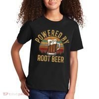Powered by root beer retro root beer Kids T-Shirt thumb 2