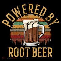 Powered by root beer retro root beer Kids T-Shirt thumb 4