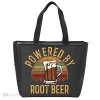 Powered by root beer retro root beer Tote Bag thumb 0
