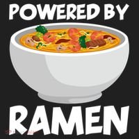 Powered By Ramen Gift Women's Sweatshirt thumb 2