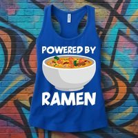 Powered By Ramen Gift Women's Tank Top thumb 3