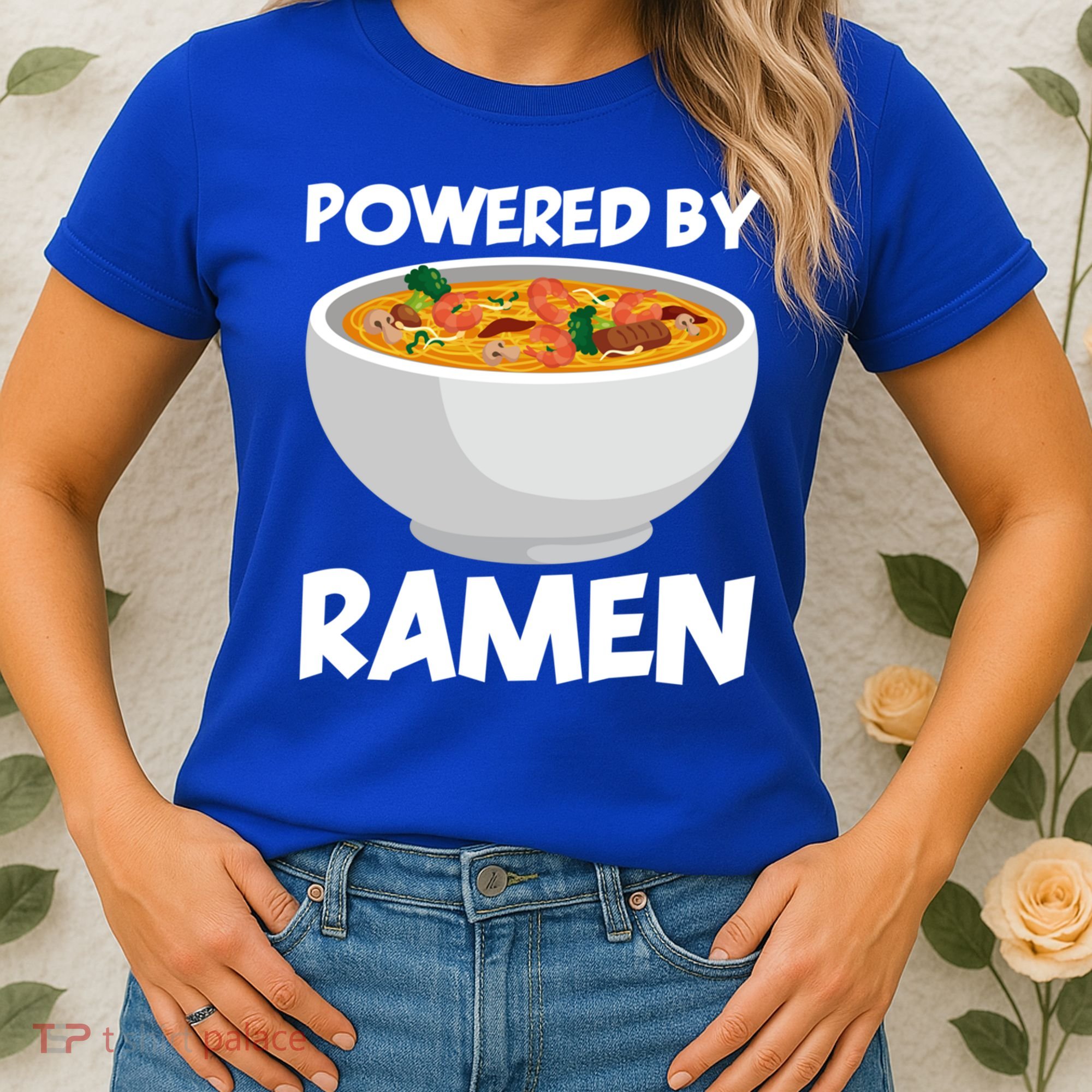 Powered By Ramen Gift Women's T-Shirt