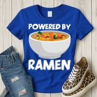 Powered By Ramen Gift Women's T-Shirt thumb 3
