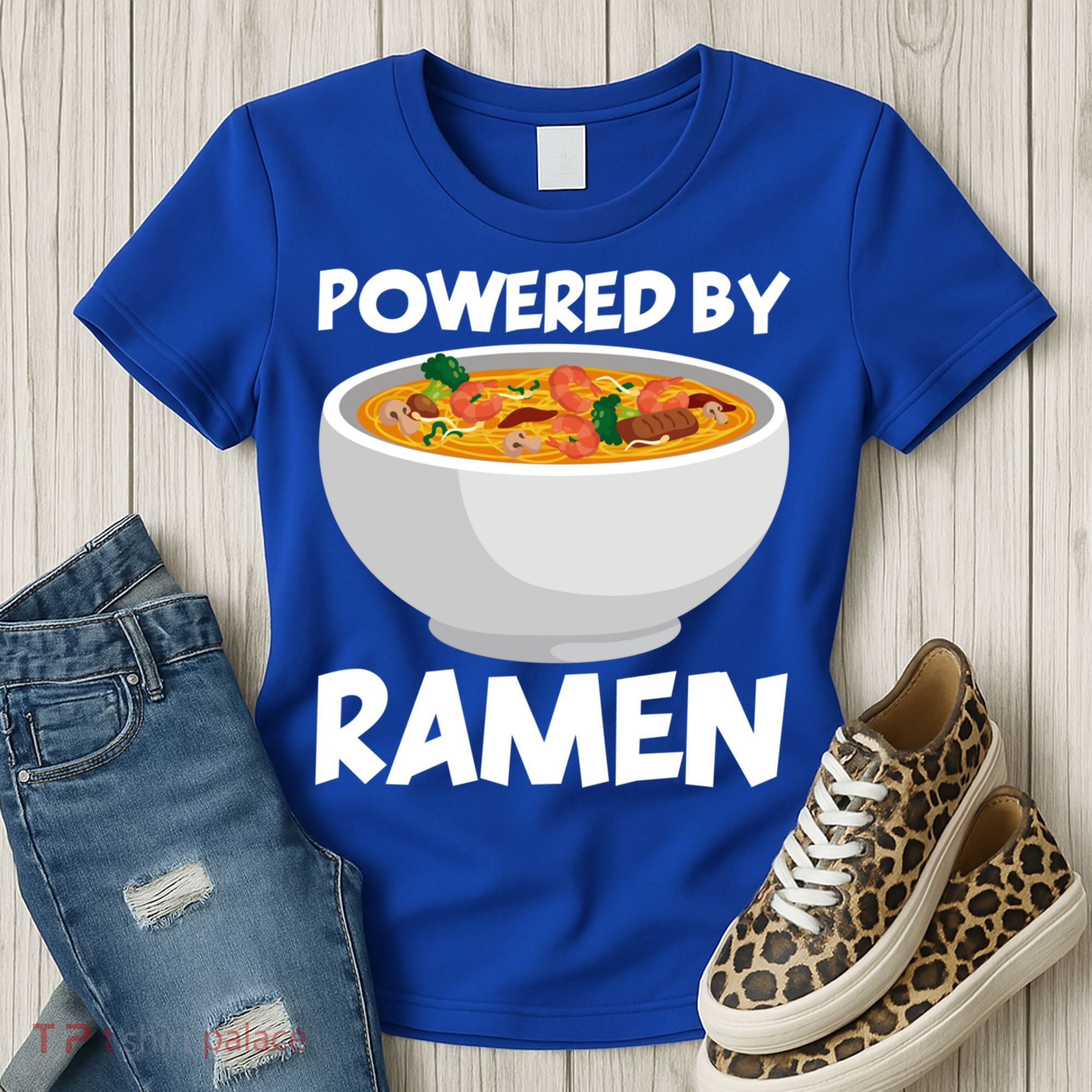 Powered By Ramen Gift Women's T-Shirt