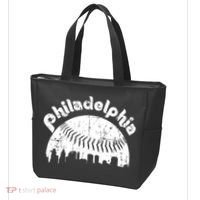 Philadelphia Baseball Retro Philly Skyline Game Day Tote Bag thumb 3