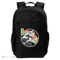Panda Bear Ra Noodles Japanese Wave Anime Rainbow Kawaii Great Gift Backpack thumb 0