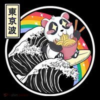 Panda Bear Ra Noodles Japanese Wave Anime Rainbow Kawaii Great Gift Coffee Mug thumb 5