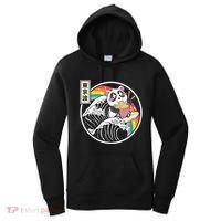Panda Bear Ra Noodles Japanese Wave Anime Rainbow Kawaii Great Gift Women's Hoodie thumb 0