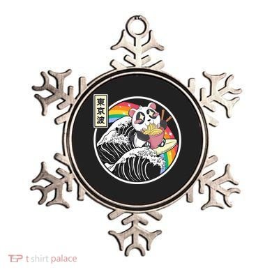 Panda Bear Ra Noodles Japanese Wave Anime Rainbow Kawaii Great Gift Ornament