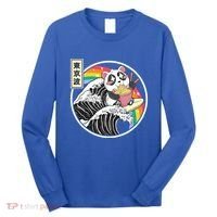 Panda Bear Ra Noodles Japanese Wave Anime Rainbow Kawaii Great Gift Long Sleeve Shirt thumb 0