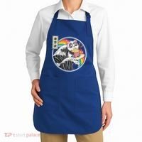 Panda Bear Ra Noodles Japanese Wave Anime Rainbow Kawaii Great Gift Apron thumb 2