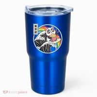 Panda Bear Ra Noodles Japanese Wave Anime Rainbow Kawaii Great Gift Tumbler thumb 0