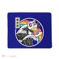 Panda Bear Ra Noodles Japanese Wave Anime Rainbow Kawaii Great Gift Mousepad thumb 0