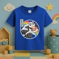 Panda Bear Ra Noodles Japanese Wave Anime Rainbow Kawaii Great Gift Toddler T-Shirt thumb 3