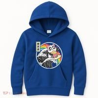 Panda Bear Ra Noodles Japanese Wave Anime Rainbow Kawaii Great Gift Kids Hoodie thumb 0