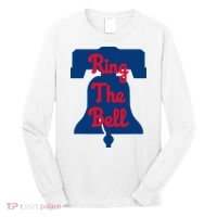 Philadelphia Baseball Ring The Bell Vintage Baseball Long Sleeve Shirt thumb 0