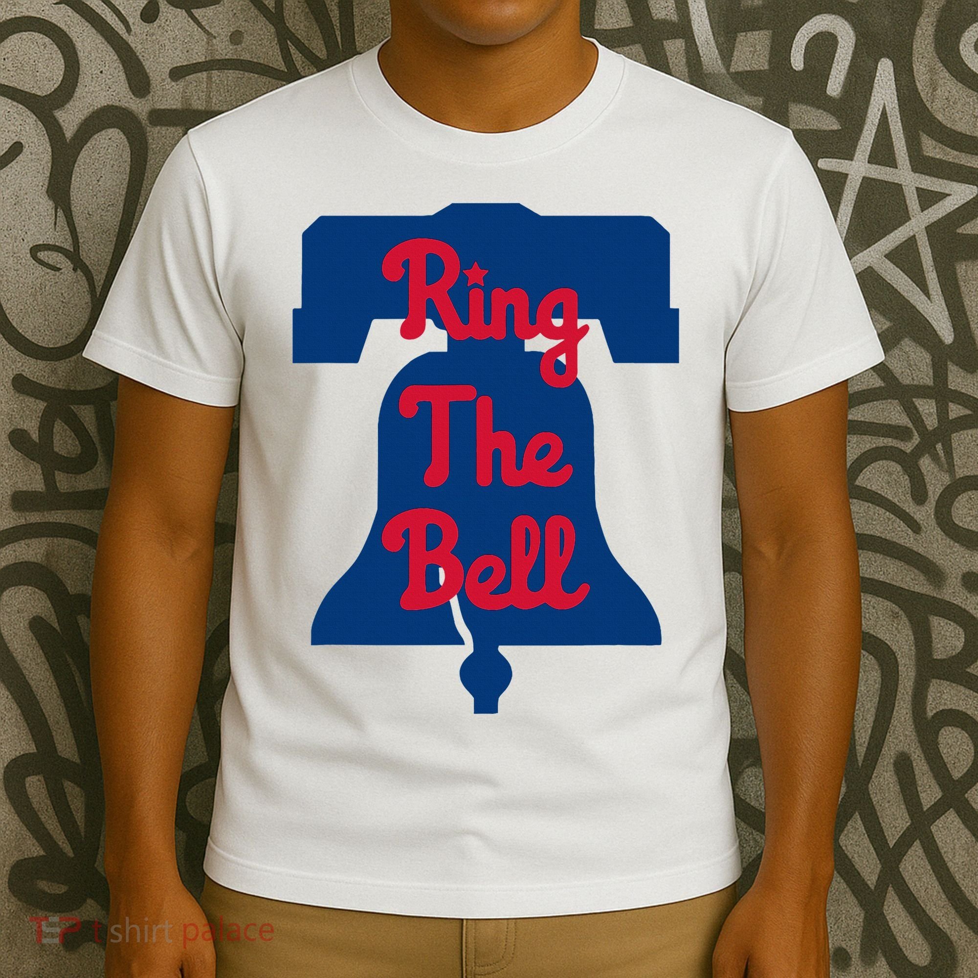 Philadelphia Baseball Ring The Bell Vintage Baseball T-Shirt