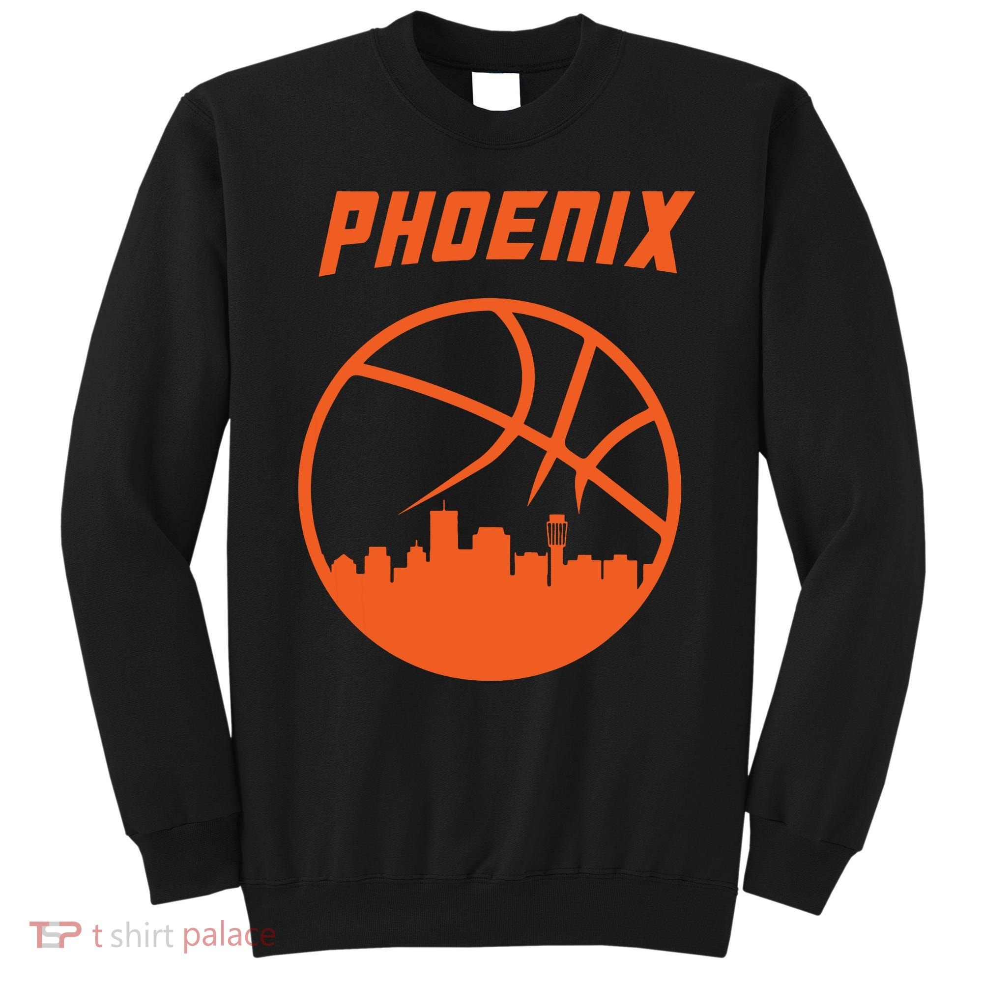 Phoenix Basketball Retro City Arizona State Bball Sweatshirt