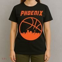 Phoenix Basketball Retro City Arizona State Bball T-Shirt thumb 4
