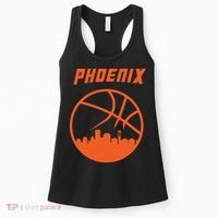Phoenix Basketball Retro City Arizona State Bball Women's Tank Top thumb 0