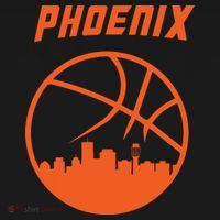 Phoenix Basketball Retro City Arizona State Bball Baby Bodysuit thumb 2