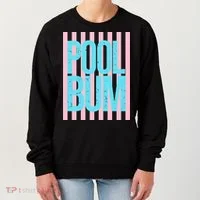 Pool Bum Retro Stripes Sunshine Women's Sweatshirt thumb 0