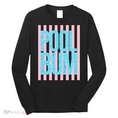 Pool Bum Retro Stripes Sunshine Long Sleeve Shirt