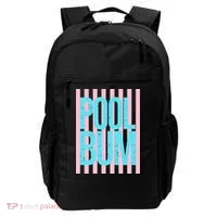 Pool Bum Retro Stripes Sunshine Backpack thumb 0