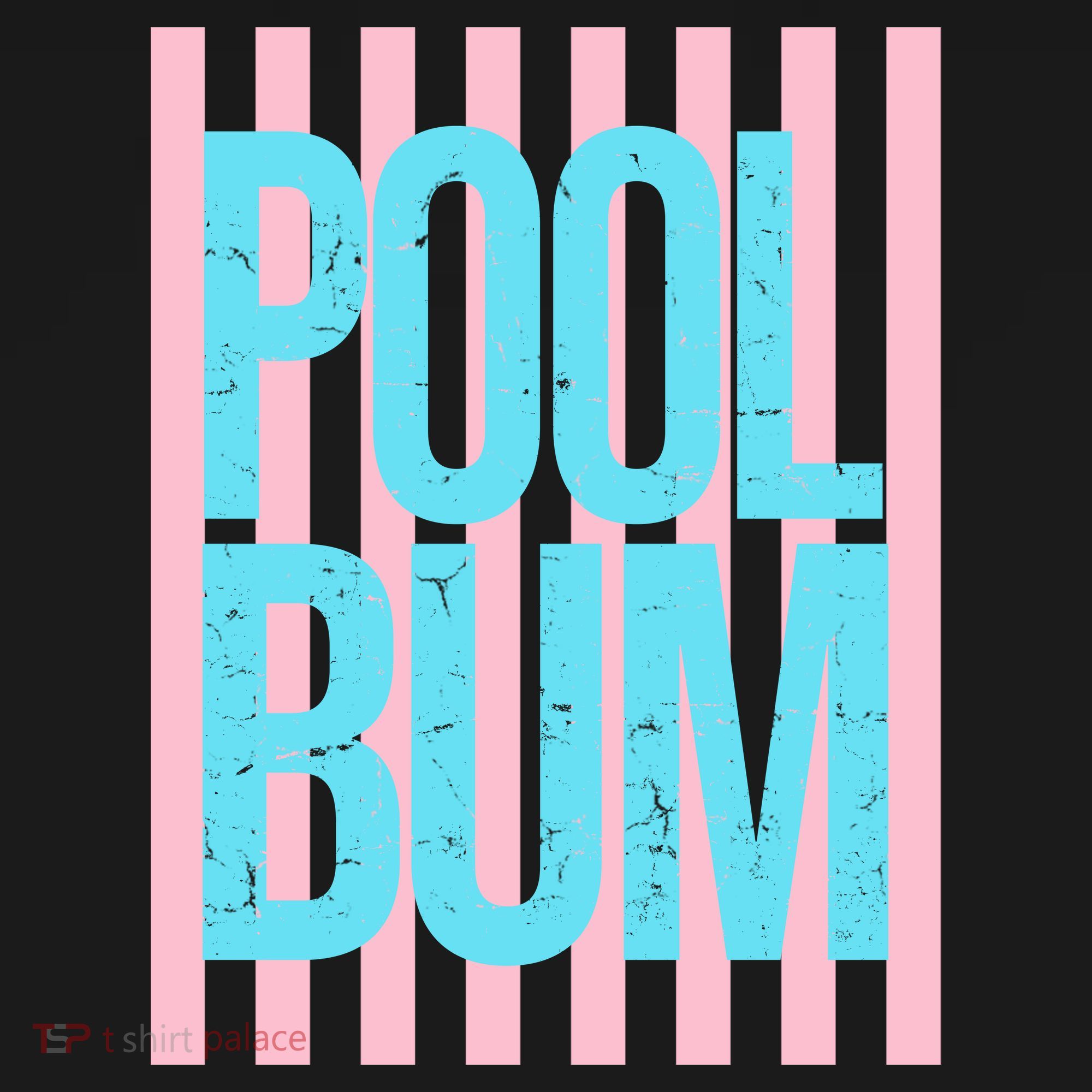 Pool Bum Retro Stripes Sunshine Women's Hoodie