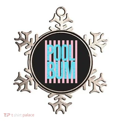 Pool Bum Retro Stripes Sunshine Ornament