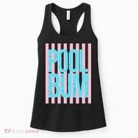 Pool Bum Retro Stripes Sunshine Women's Tank Top thumb 0
