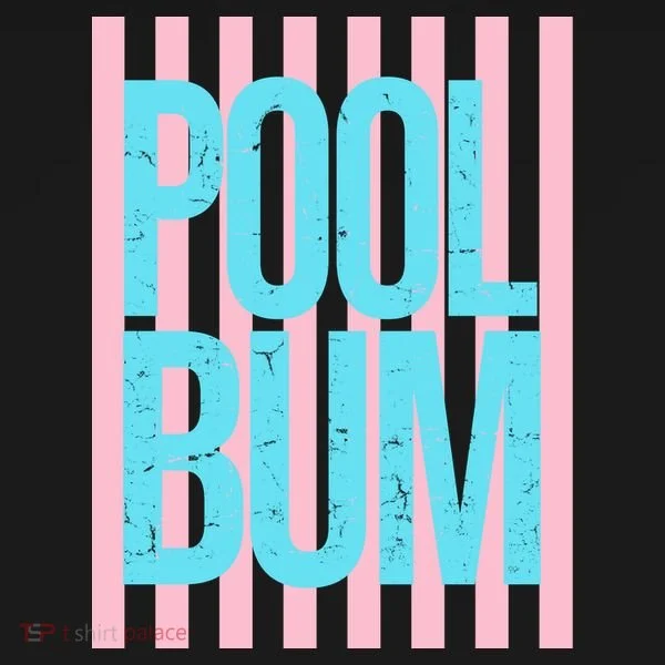Pool Bum Retro Stripes Sunshine Women's T-Shirt