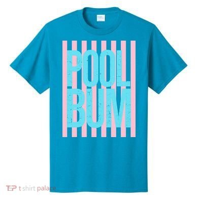 Pool Bum Retro Stripes Sunshine T-Shirt