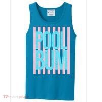 Pool Bum Retro Stripes Sunshine Tank Top thumb 0