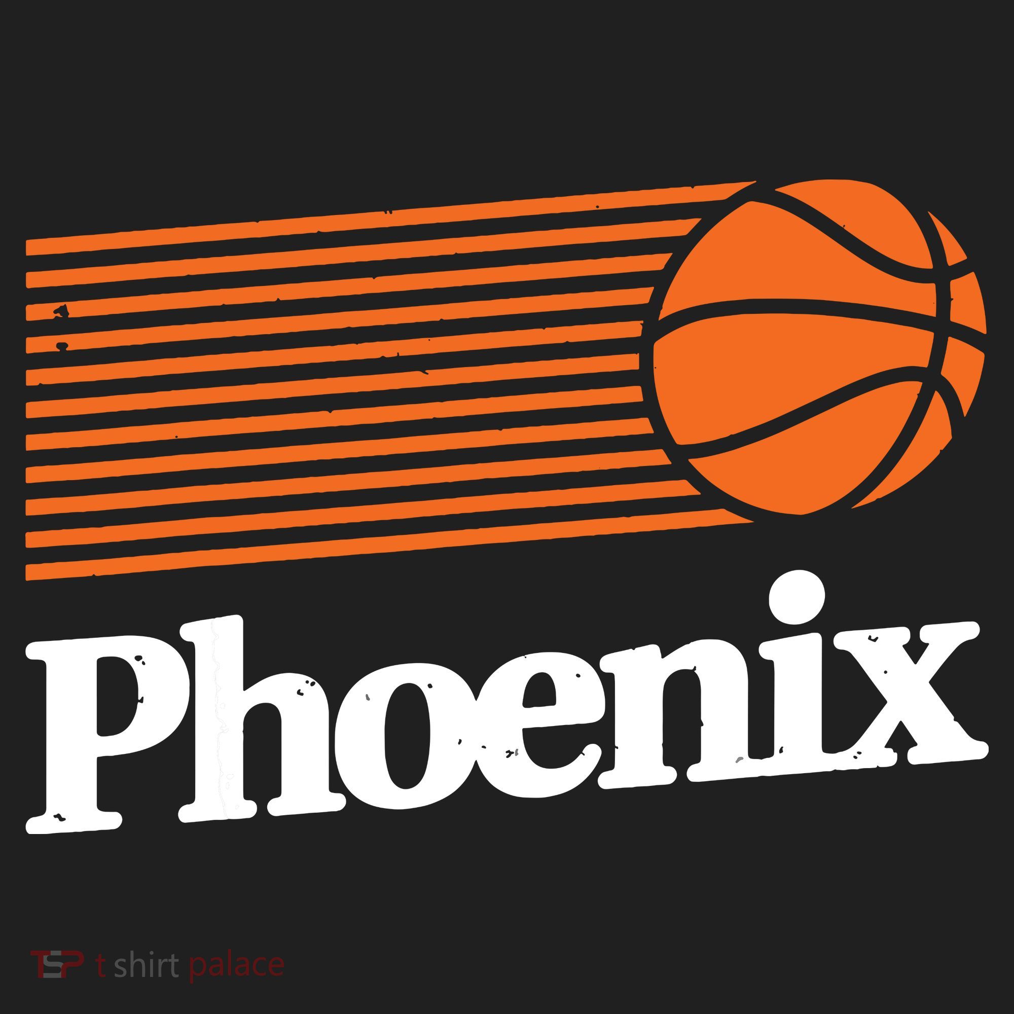 Phoenix Basketball Retro City Arizona State Bball Women's Sweatshirt