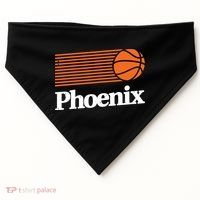 Phoenix Basketball Retro City Arizona State Bball USA-Made Doggie Bandana thumb 0