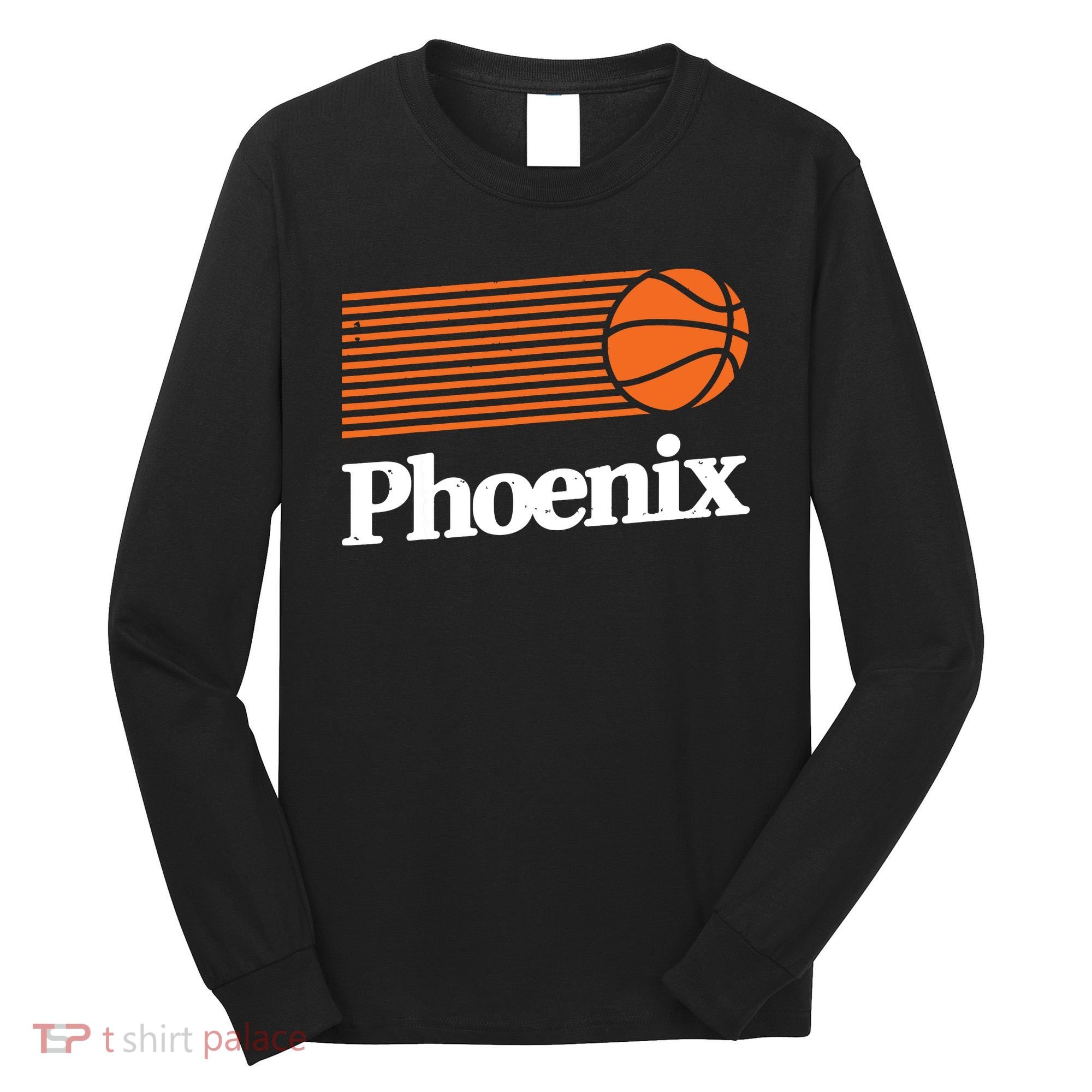 Phoenix Basketball Retro City Arizona State Bball Long Sleeve Shirt