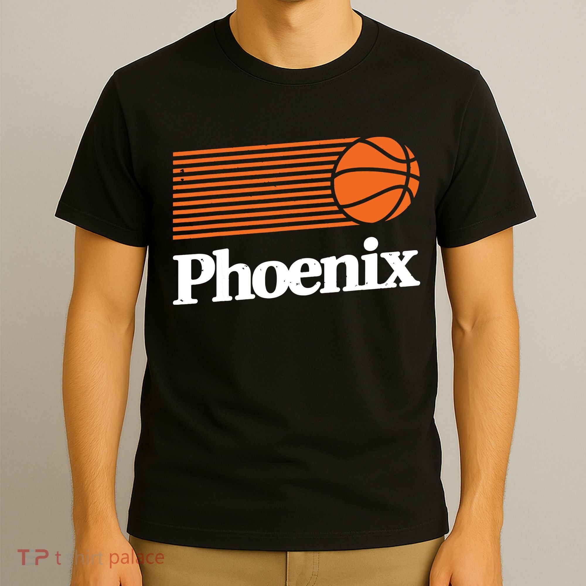 Phoenix Basketball Retro City Arizona State Bball T-Shirt