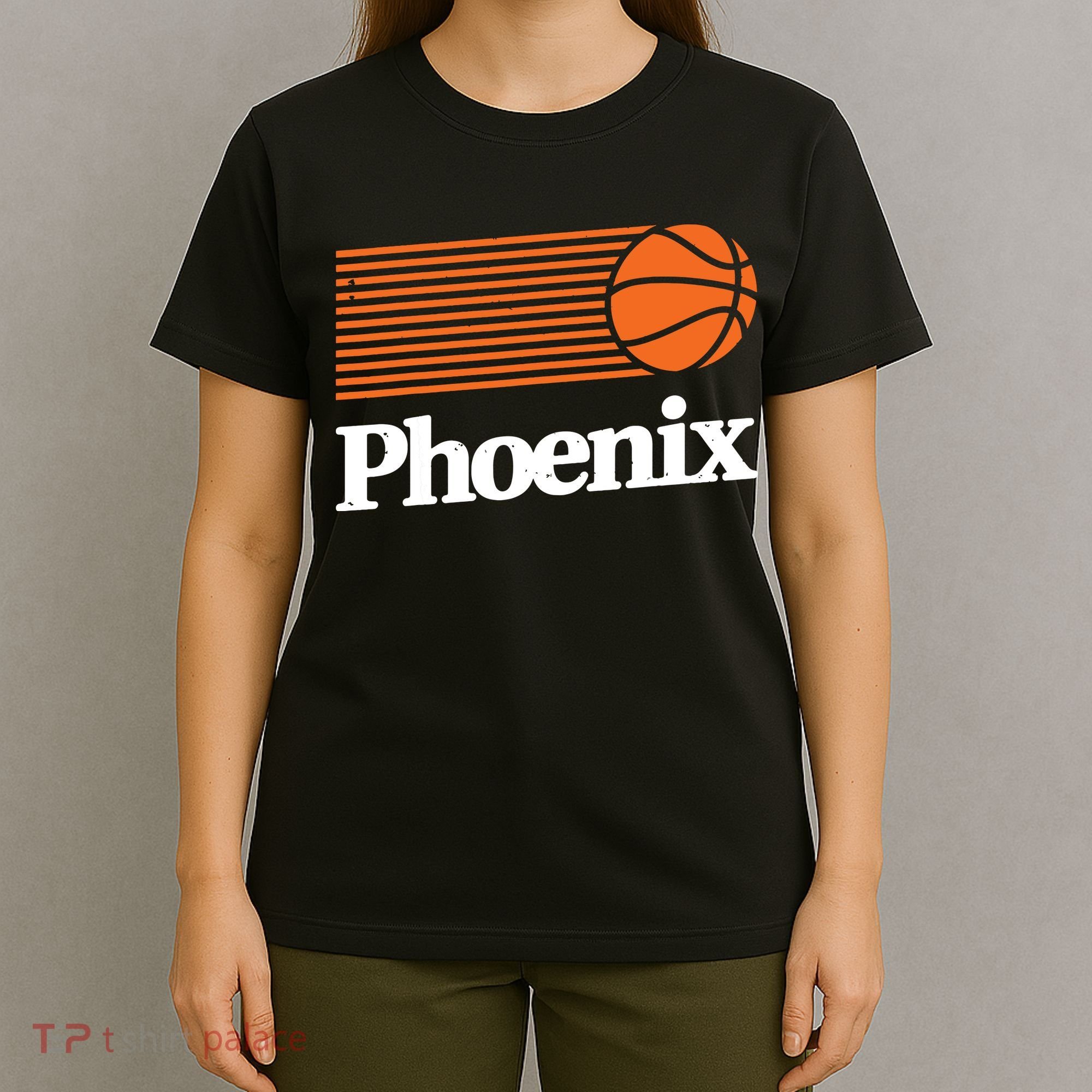 Phoenix Basketball Retro City Arizona State Bball T-Shirt