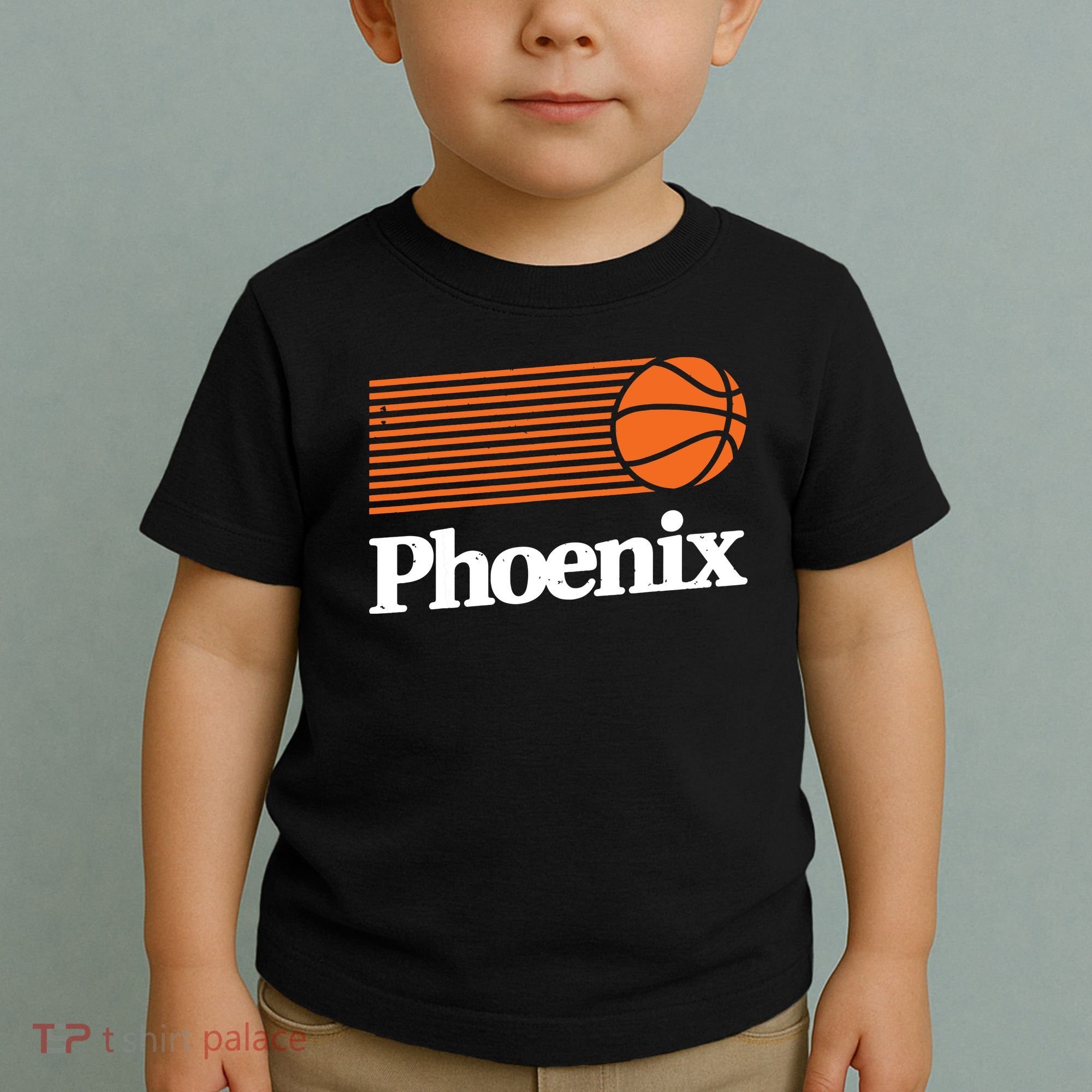 Phoenix Basketball Retro City Arizona State Bball Toddler T-Shirt