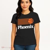 Phoenix Basketball Retro City Arizona State Bball Women's T-Shirt thumb 4