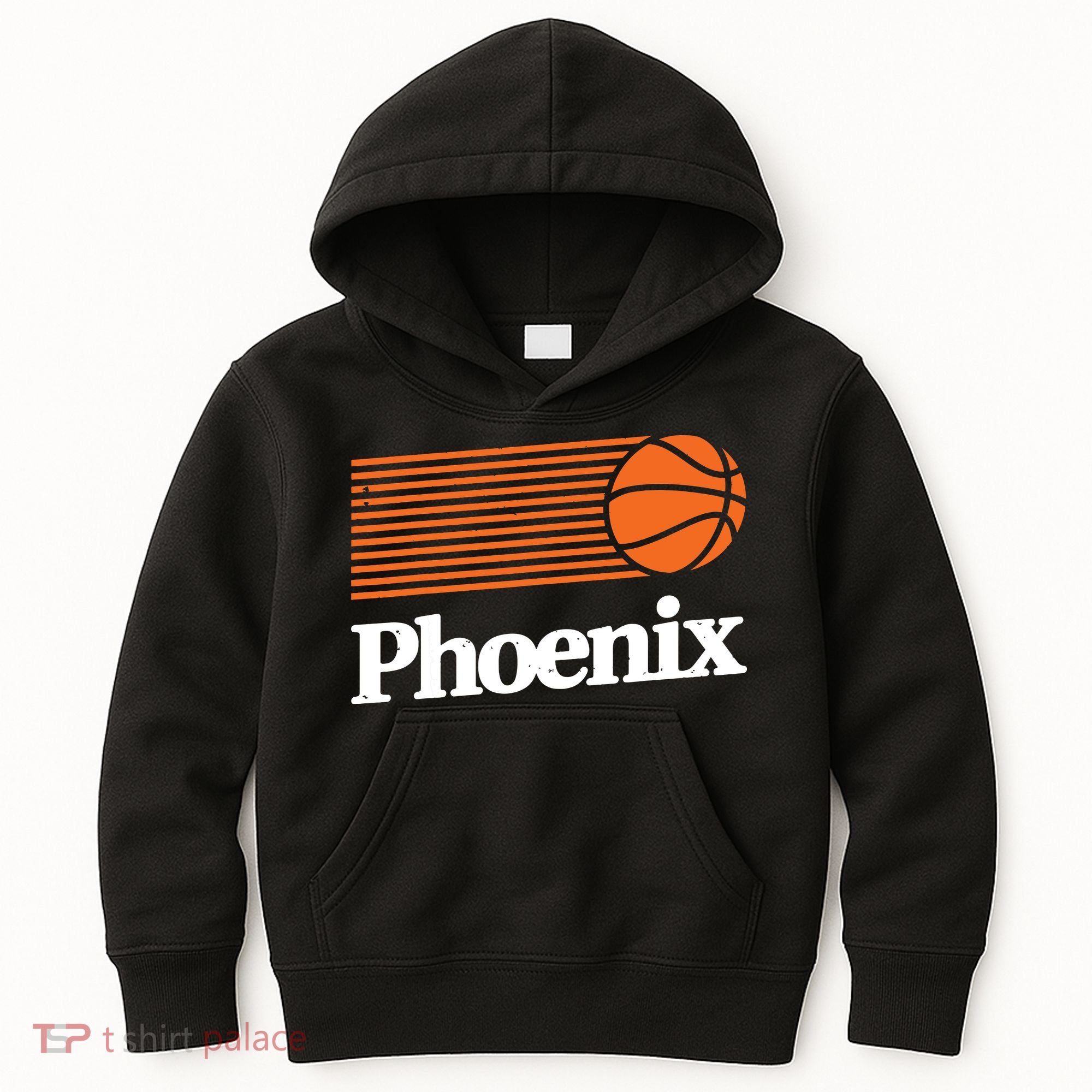 Phoenix Basketball Retro City Arizona State Bball Kids Hoodie