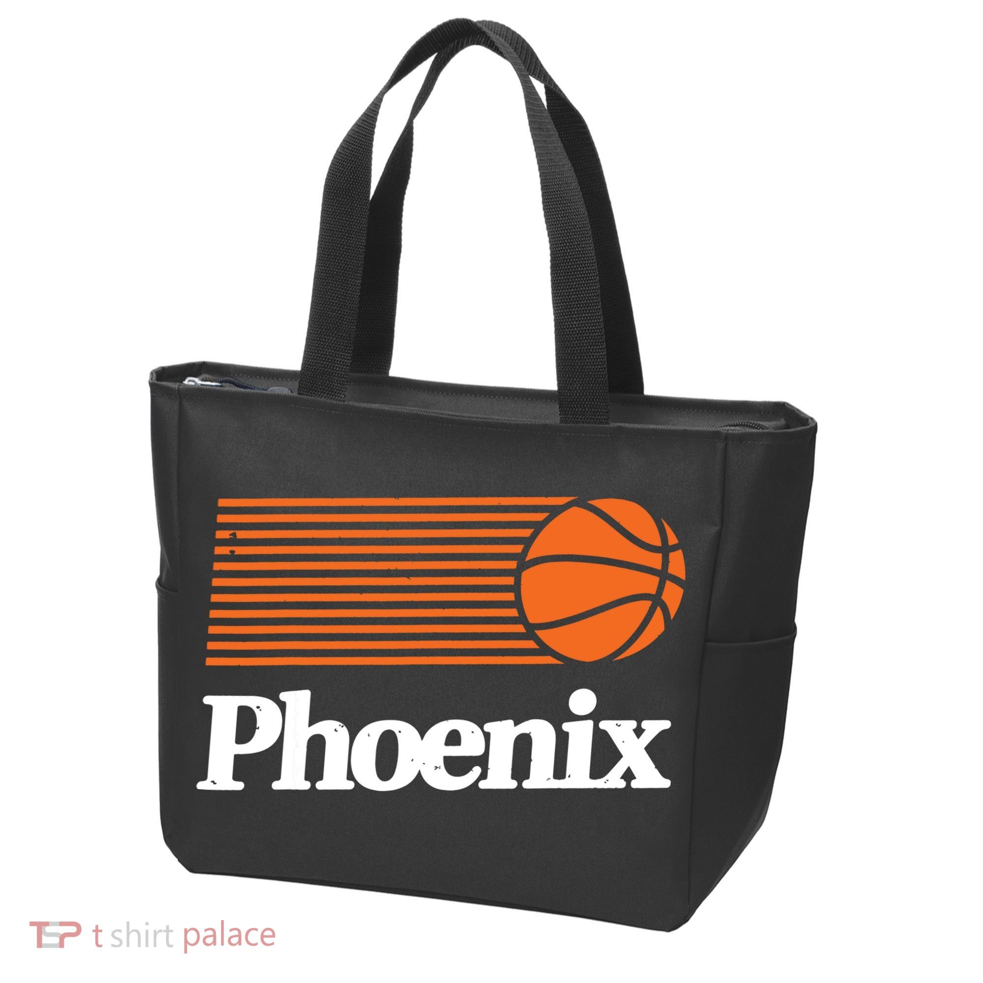 Phoenix Basketball Retro City Arizona State Bball Tote Bag