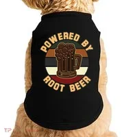 Powered By Root Beer Doggie Tank thumb 0