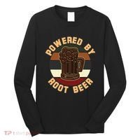 Powered By Root Beer Long Sleeve Shirt thumb 0
