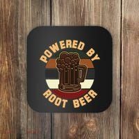 Powered By Root Beer Coaster thumb 0