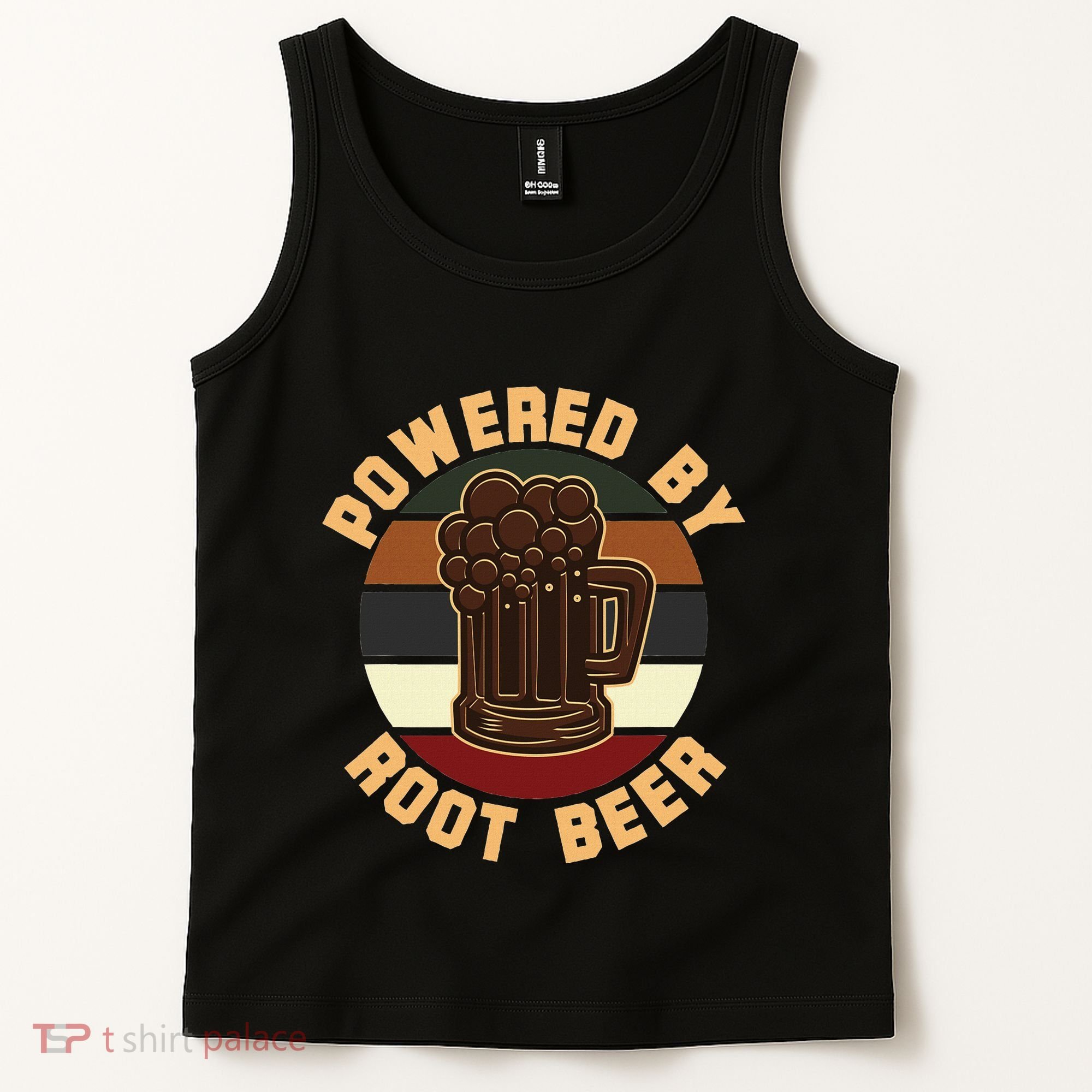 Powered By Root Beer Tank Top