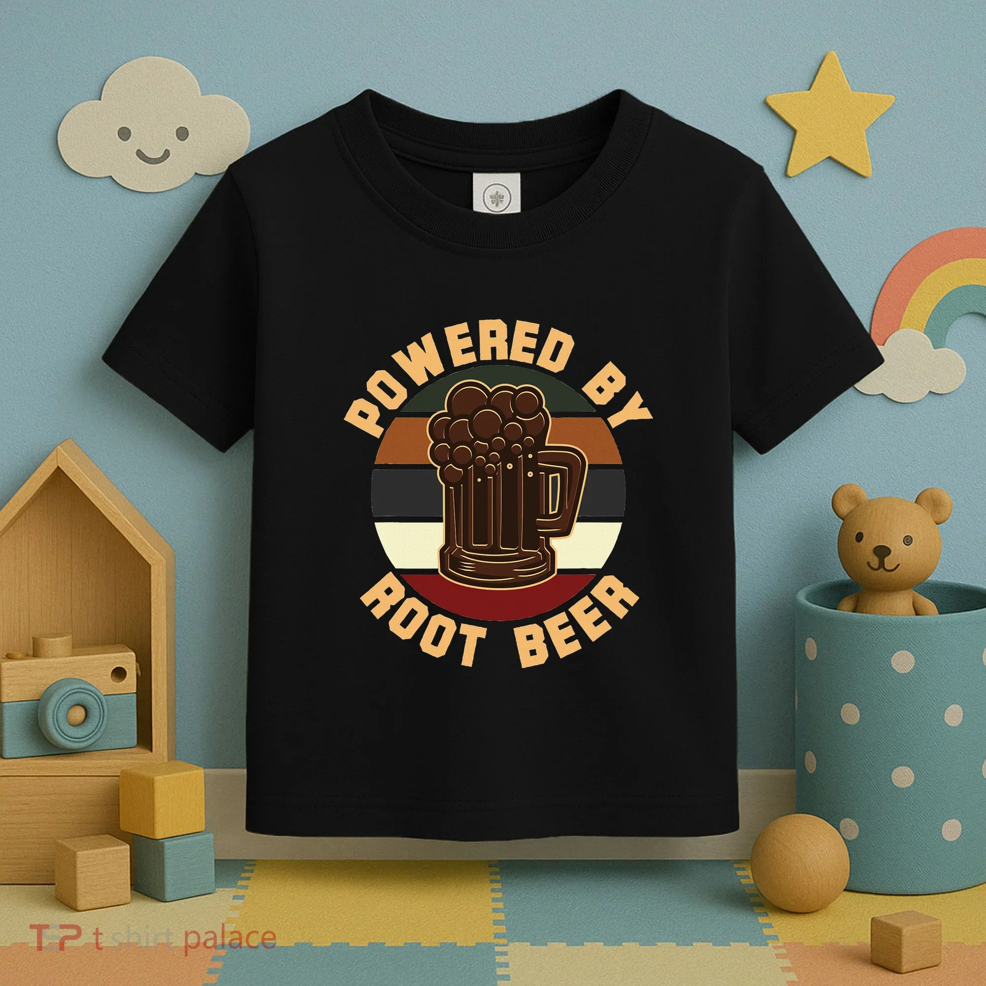 Powered By Root Beer Toddler T-Shirt