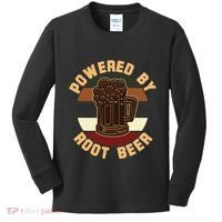 Powered By Root Beer Kids Long Sleeve Shirt thumb 0