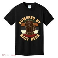 Powered By Root Beer Kids T-Shirt thumb 0